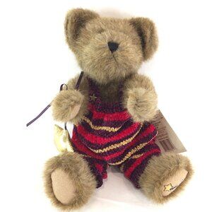 Boyds Bear Plush Cameron W. Bearsmark Hallmark Gold Crown w tags Star  #9691HM